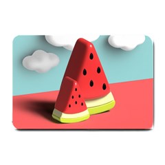 Watermelon Fruit Small Doormat by Modalart