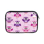 Seamless Cute Colourfull Owl Kids Pattern Apple iPad Mini Zipper Cases Front