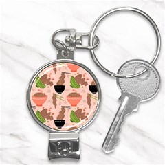 Japanese Street Food Soba Noodle In Bowl Nail Clippers Key Chain by Pakjumat