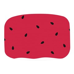 Minimalist Summer Watermelon Wallpaper Mini Square Pill Box by Pakjumat