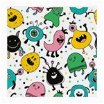 Funny Monster Pattern Medium Glasses Cloth Front