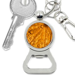 Lime Water Bubbles Macro Light Detail Background Bottle Opener Key Chain by Pakjumat