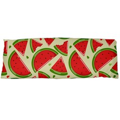 Cute Watermelon Seamless Pattern Body Pillow Case (dakimakura) by Pakjumat