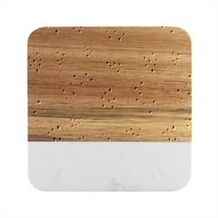 Cute Watermelon Seamless Pattern Marble Wood Coaster (square) by Pakjumat