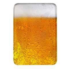 Beer Bubbles Pattern Rectangular Glass Fridge Magnet (4 Pack) by Maspions