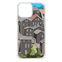 Village Place Portugal Landscape Iphone 13 Pro Max Tpu Uv Print Case by Hannah976