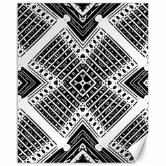 Pattern Tile Repeating Geometric Canvas 16  X 20  by Hannah976