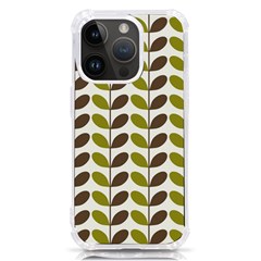 Leaf Plant Pattern Seamless Iphone 14 Pro Tpu Uv Print Case by Hannah976