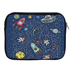 Cat Cosmos Cosmonaut Rocket Apple Ipad 2/3/4 Zipper Cases by Grandong