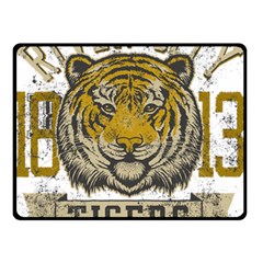 1813 River City Tigers Athletic Department Two Sides Fleece Blanket (small) by Sarkoni