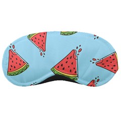 Watermelon Fruit Pattern Tropical Sleep Mask by Apen