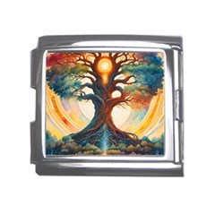 Tree Cosmic Spiritual Meditation Mega Link Italian Charm (18mm) by Apen