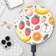 Fruit Sweet Pattern Wireless Fast Charger(white) by Ravend