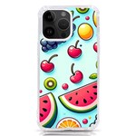 Fruits Sweet Pattern iPhone 14 Pro Max TPU UV Print Case Front