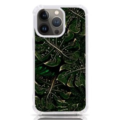 Monstera Plant Tropical Jungle Iphone 13 Pro Tpu Uv Print Case by Ravend