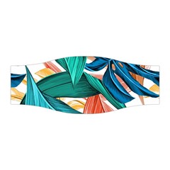 Leaves Tropical Exotic Green Plant Stretchable Headband by Ravend