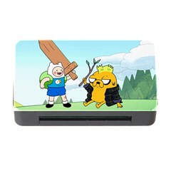 Adventure Time Finn And Jake Cartoon Network Parody Memory Card Reader With Cf by Sarkoni