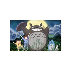 Illustration Anime Cartoon My Neighbor Totoro Sticker (rectangular) by Sarkoni