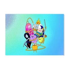 Adventure Time Cartoon Crystal Sticker (a4) by Sarkoni