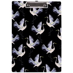 Crane Pattern A4 Acrylic Clipboard by Bedest