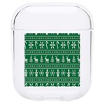 Wallpaper Ugly Sweater Backgrounds Christmas Hard PC AirPods 1/2 Case Front