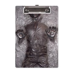 Han Solo In Carbonite A5 Acrylic Clipboard by Sarkoni