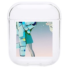 Astronaut Kiss Space Baby Hard Pc Airpods 1/2 Case by Bedest