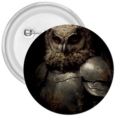 Owl Knight 3  Buttons by goljakoff