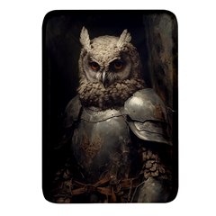 Owl Knight Rectangular Glass Fridge Magnet (4 Pack) by goljakoff