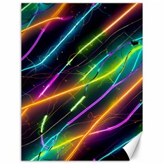 Vibrant Neon Dreams Canvas 12  X 16  by essentialimage