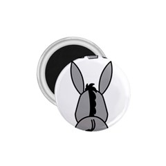 Donkey Ass Funny Nice Cute Floppy 1 75  Magnets by Sarkoni