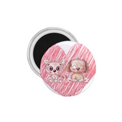 Paw Dog Pet Puppy Canine Cute 1 75  Magnets by Sarkoni