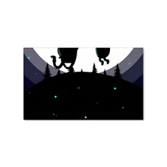 Cartoon  Adventure Time Sticker (rectangular) by Bedest