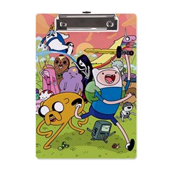 Adventure Time Finn  Jake A5 Acrylic Clipboard by Bedest