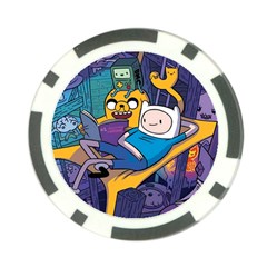 Adventure Time Finn  Jake Marceline Poker Chip Card Guard (10 Pack) by Bedest