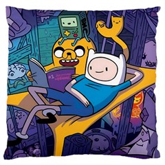 Adventure Time Finn  Jake Marceline Large Cushion Case (one Side) by Bedest