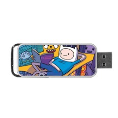 Adventure Time Finn  Jake Marceline Portable Usb Flash (one Side) by Bedest