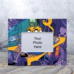 Adventure Time Finn  Jake Marceline White Tabletop Photo Frame 4 x6  by Bedest