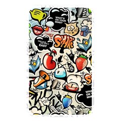 Comical Words Animals Comic Omics Crazy Graffiti Memory Card Reader (rectangular) by Bedest