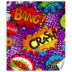 Crash Bang Adventure Time Art Boom Graffiti Canvas 20  X 24  by Bedest