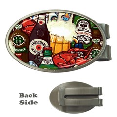 Graffiti Go Art Money Clips (oval)  by Bedest