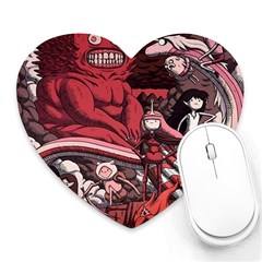 Adventure Time Cartoon Heart Mousepad by Bedest