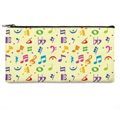 Seamless Pattern Musical Note Doodle Symbol Pencil Case by Hannah976