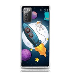 Spaceship Astronaut Space Samsung Galaxy Note 20 Tpu Uv Case by Hannah976