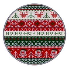 Ugly Sweater Merry Christmas  Wireless Fast Charger(white) by artworkshop