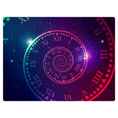 Time Machine Premium Plush Fleece Blanket (extra Small) by Hannah976