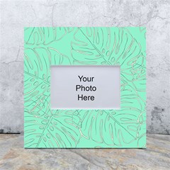 Ocean Monstera White Box Photo Frame 4  X 6  by ConteMonfrey