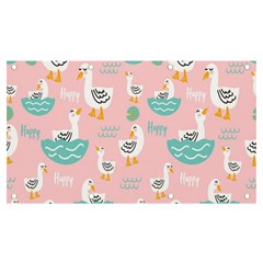 Cute Owl Doodles With Moon Star Seamless Pattern Banner And Sign 7  X 4  by Apen