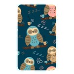 Seamless Pattern Owls Dreaming Memory Card Reader (Rectangular) Front