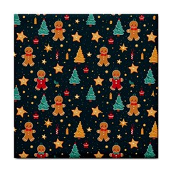 Winter Xmas Christmas Holiday Tile Coaster by Ravend